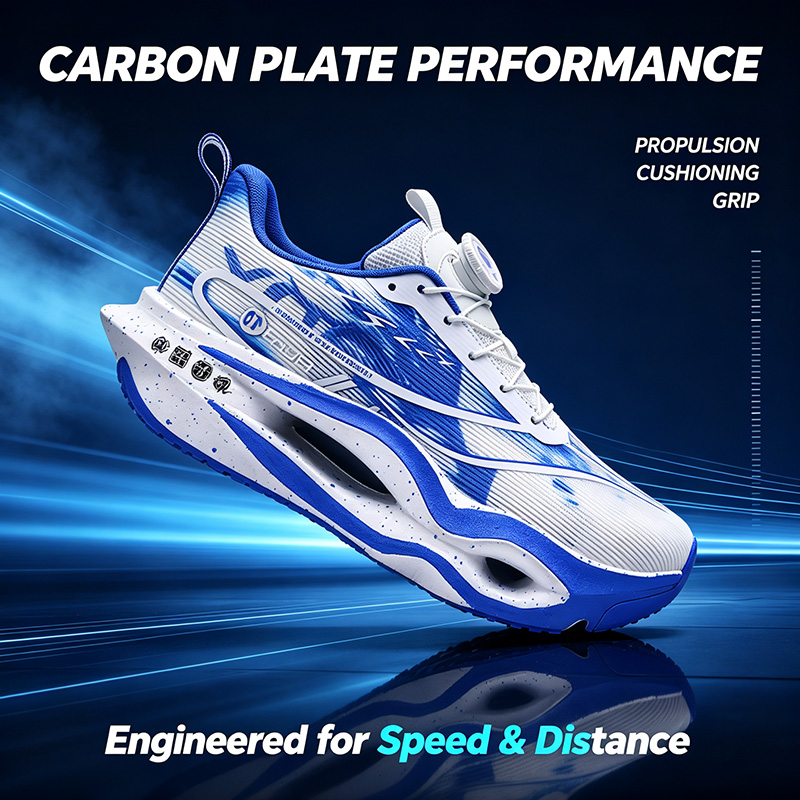 Carbon Plate Marathon Racing Shoes - Zapatillas de running con placa de