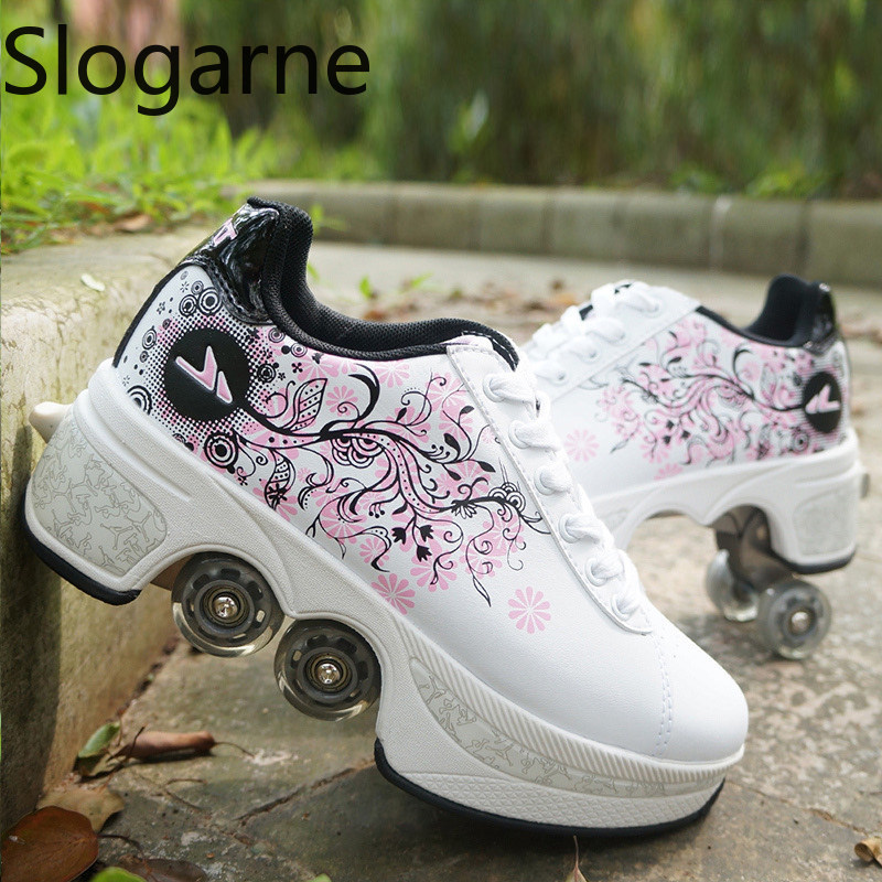 Men'S Shoes - Zapatos de patines de 4 ruedas