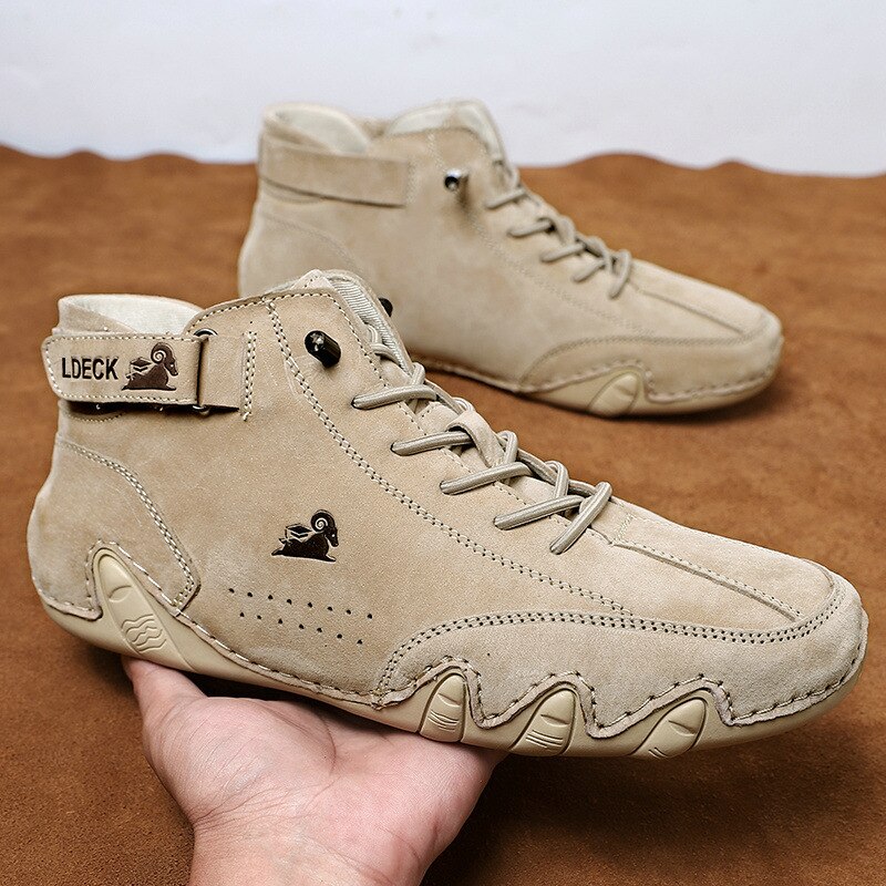 Waterproof Goretex Running Shoes - Botas informales de motocicleta para hombre,